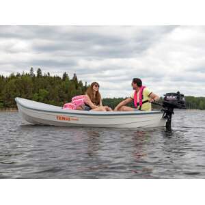 Terhi Saiman valkoinen + Honda BF4AH SHNU perämoottori