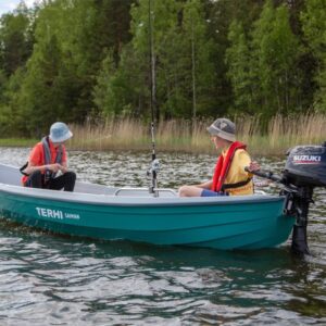 Terhi Saiman verde + Honda BF2.3 D perämoottori