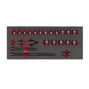 Milwaukee Hylsysarja 3/8" Std Foam 23P