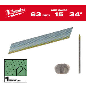 Milwaukee Viimeistelynaulat 15G - M18 Fn15Ga / Cn1