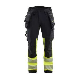 Blåkläder 1125 highvis riipputaskuhousut 4-way str