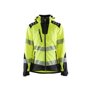 Blåkläder 4791 naisten highvis softshelltakki