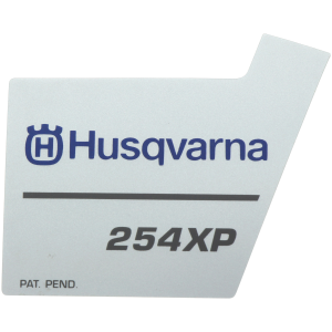Husqvarna decal starter 254xp