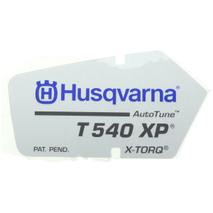 Husqvarna decal starter t540