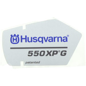 Husqvarna label starter husqvarna 550 xp